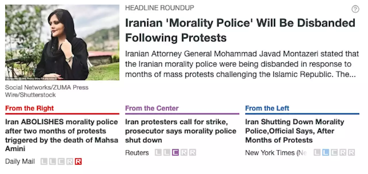 Iranian 'Morality Police' Will Be Disbanded Following Protests