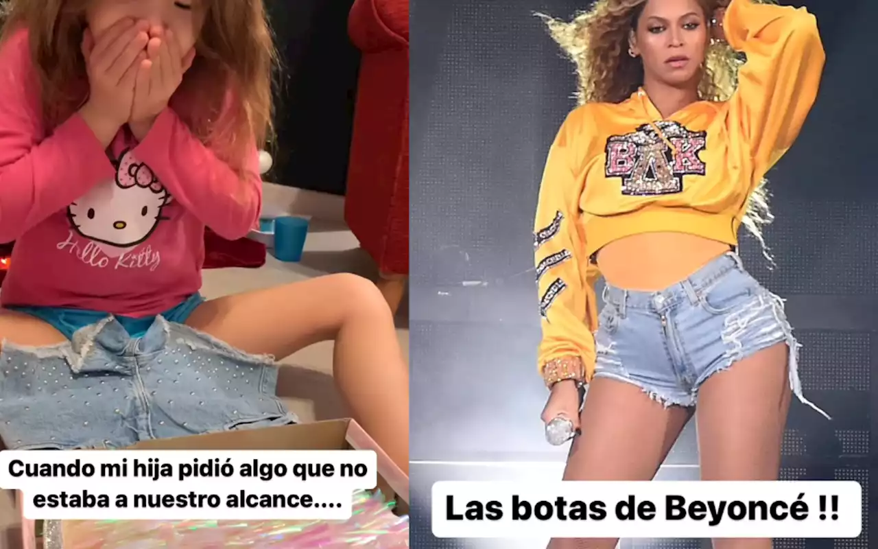 Niña quería las exclusivas botas de Beyoncé y su papá se las hace | Video