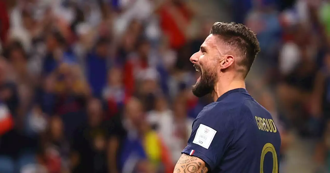 Con este gol Giroud se convierte en el máximo goleador de Francia