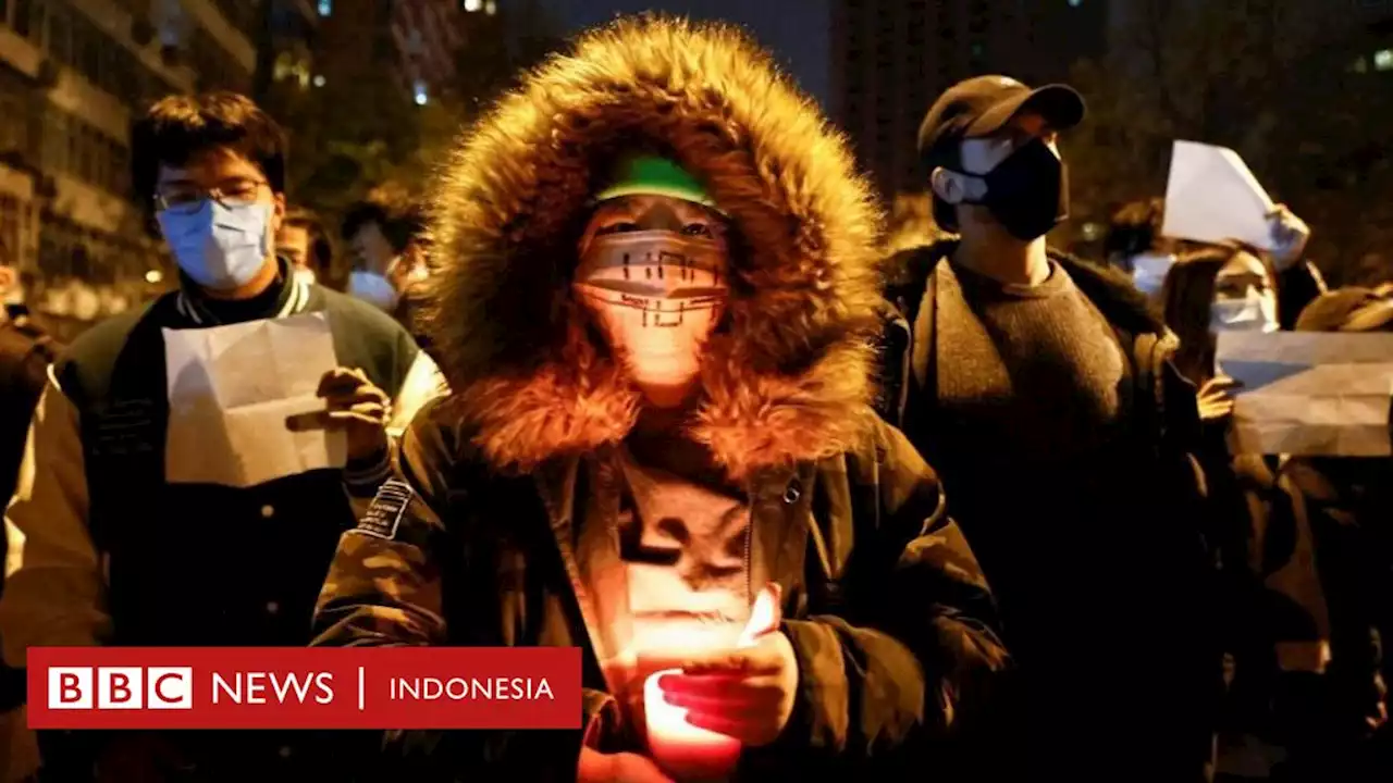 Generasi muda di balik aksi protes menentang kebijakan nol Covid di China - BBC News Indonesia