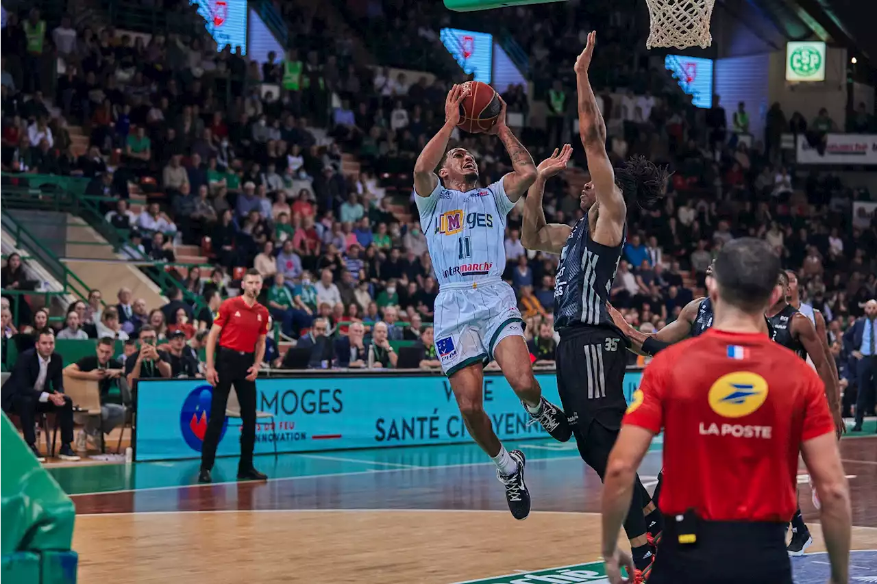 Limoges déborde l'ASVEL, Bourg et Dijon l'emportent - BeBasket