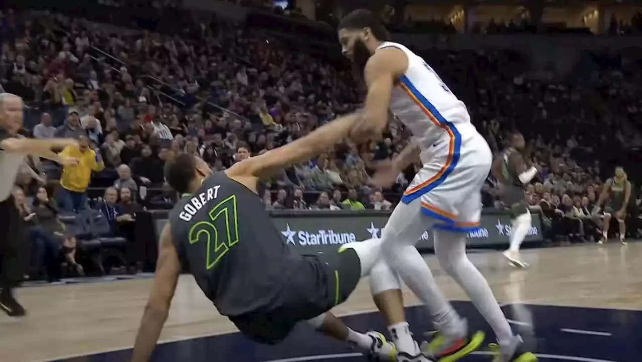 Rudy Gobert exclu contre OKC - BeBasket