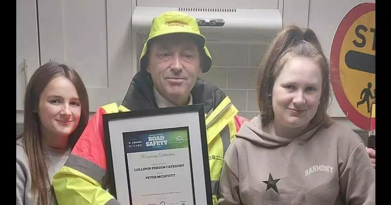 'There's lovely memories': Belfast lollipop man on 23 years serving community