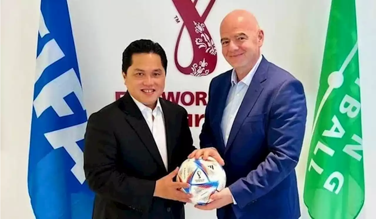 Erick Thohir Bicara Peluang Indonesia Bidding Rumah Piala Dunia