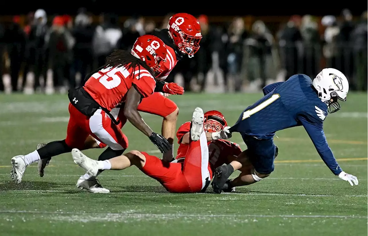 Photos: SFU drops Shrum Bowl 34 to UBC in one-point thriller