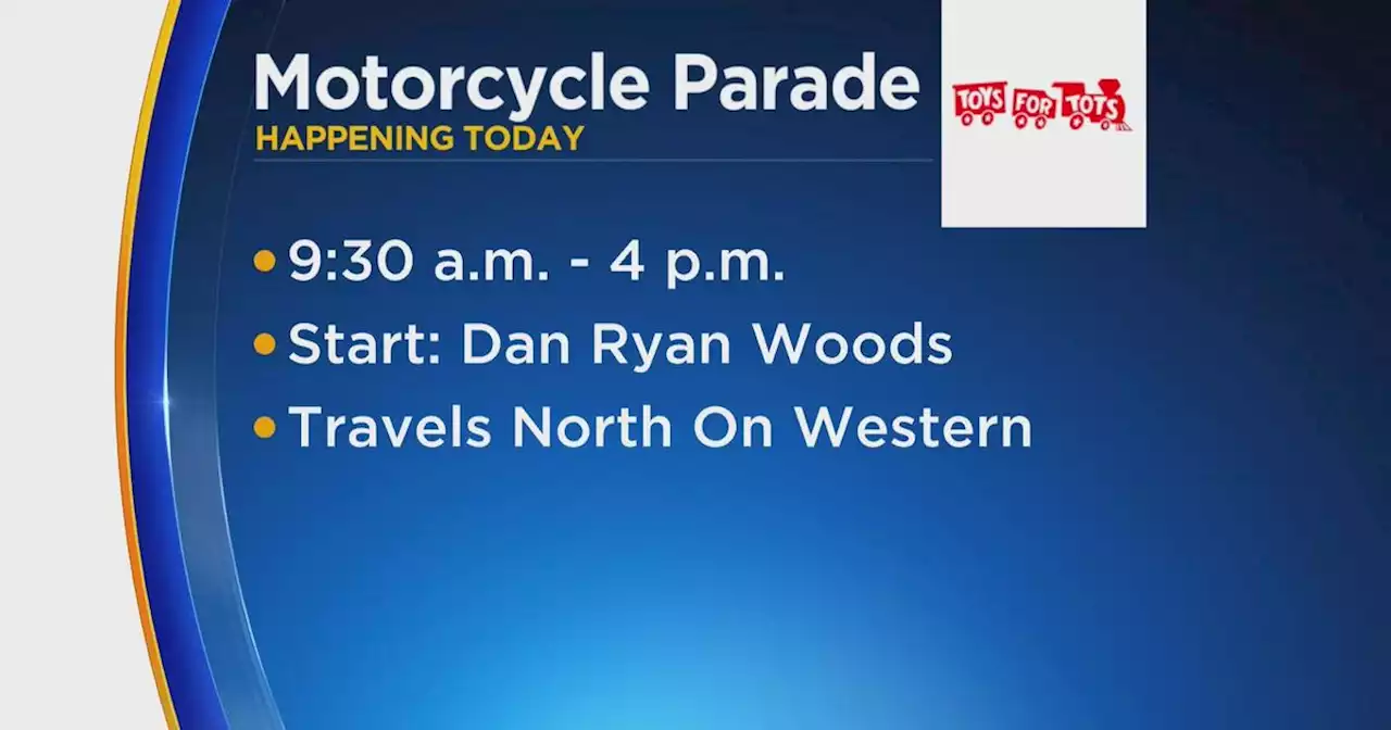 Bikers to hit the road for 45th annual Toys for Tots Parade