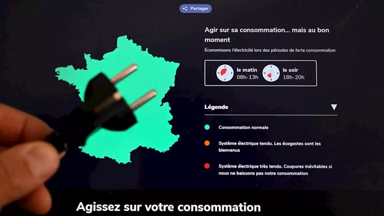 Electricité : EcoWatt, cette application qui permet d'anticiper les coupures