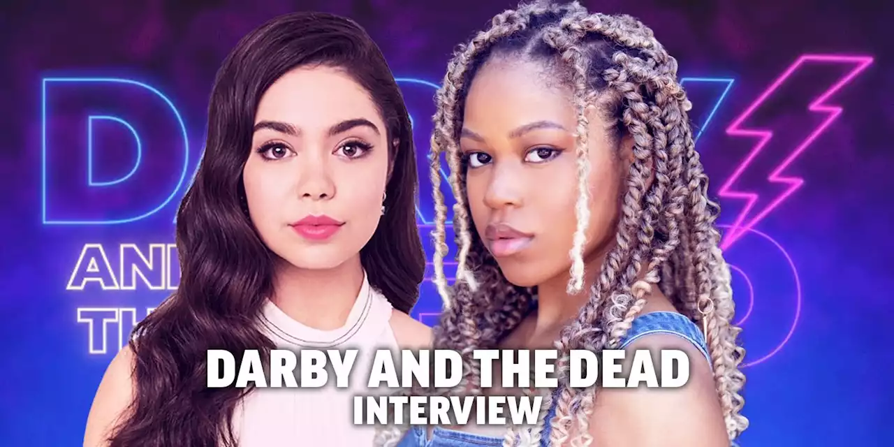 Auli'i Cravalho & Riele Downs Talk 'Darby and the Dead' and Working With Tony Danza