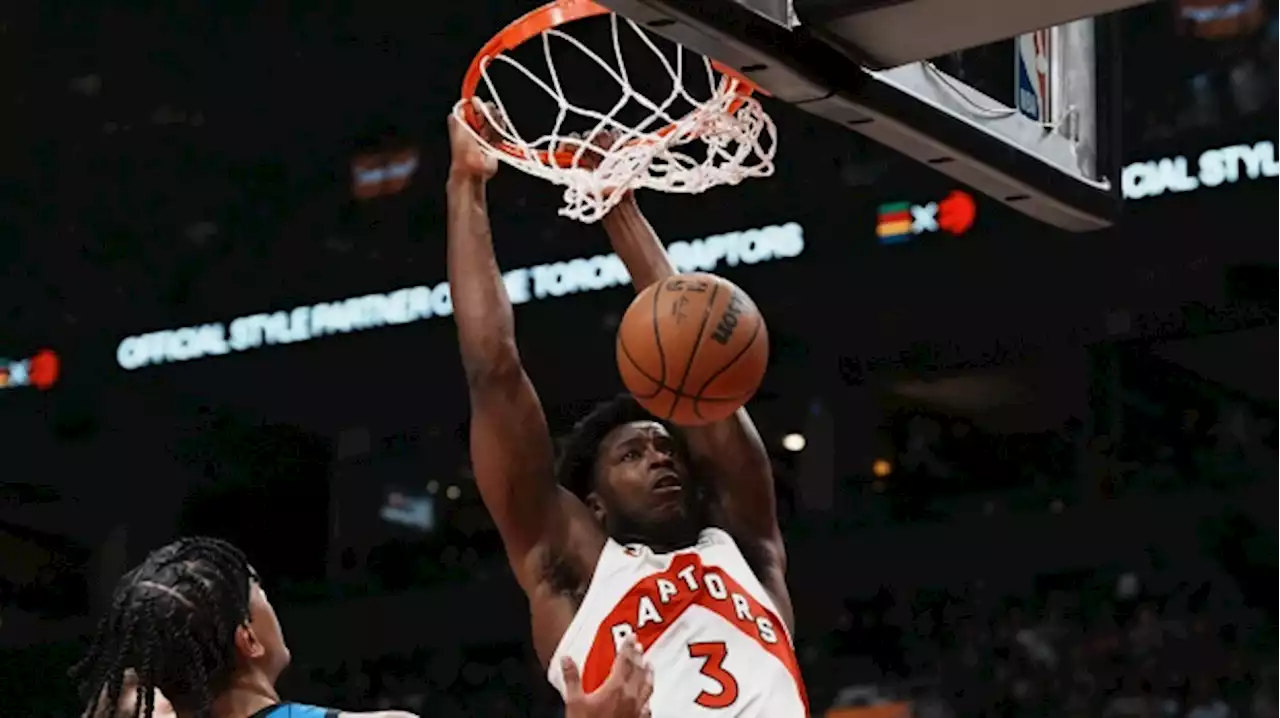 Anunoby pours in 32 points in Raptors' 121-108 win over Orlando