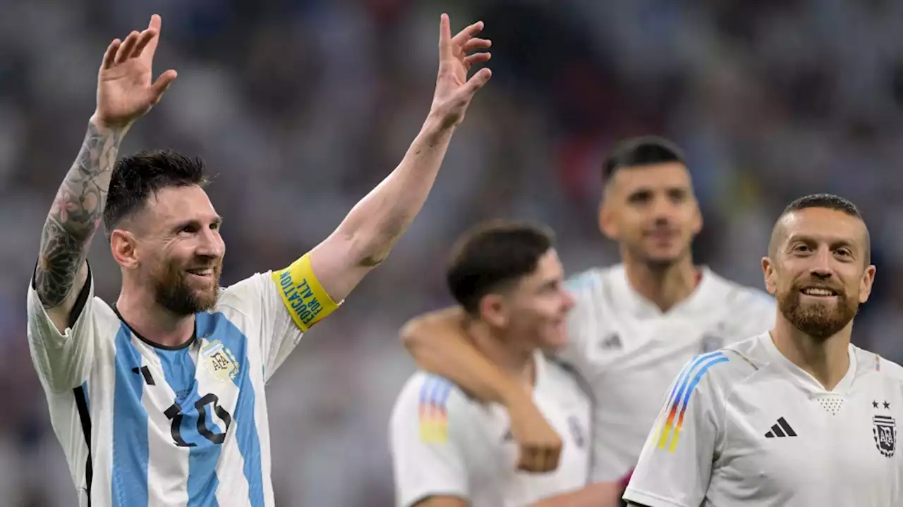 Messi scores, Argentina beats Australia 2-1 at World Cup