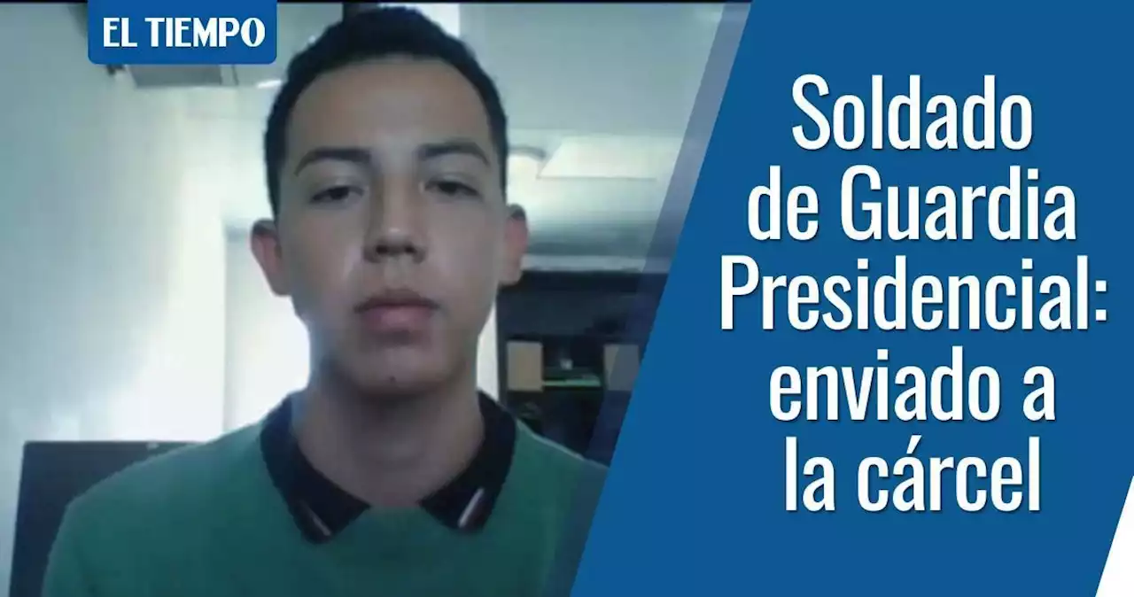 Soldado del Guardia Presidencial que asesinó a taxista fue enviado a la cárcel