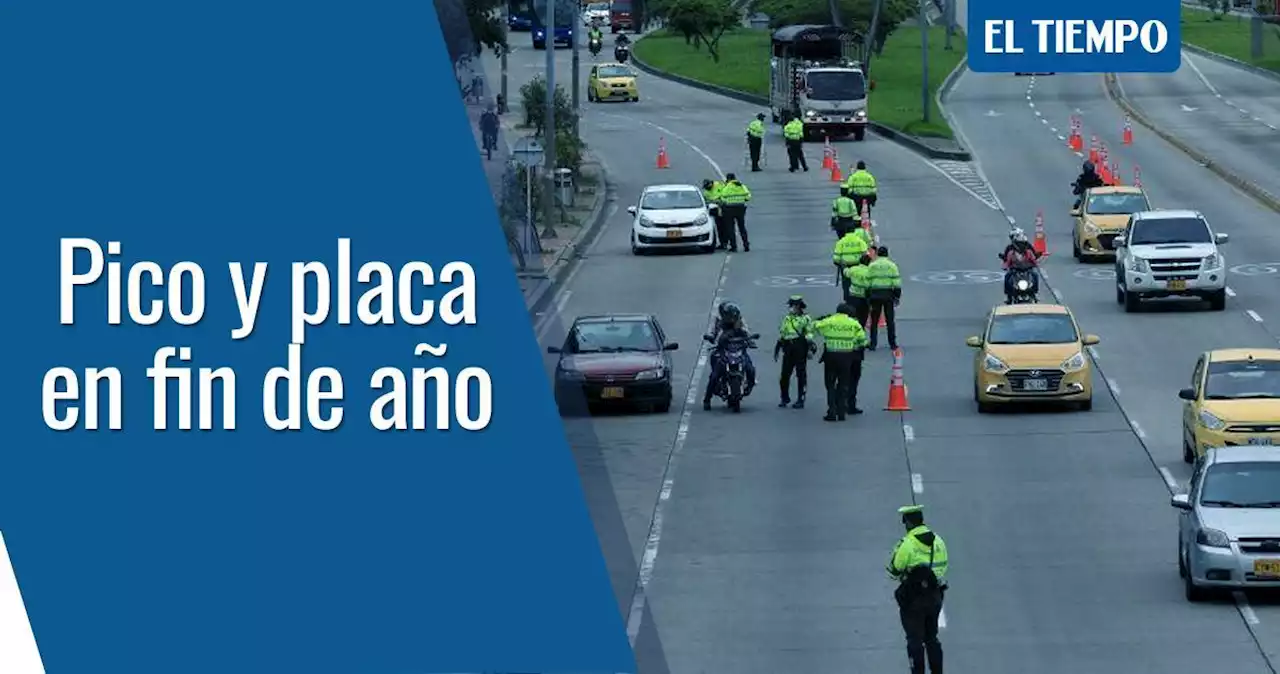 Pico y placa en Bogotá: ¿quitarán medida en diciembre por Navidad y Año nuevo?