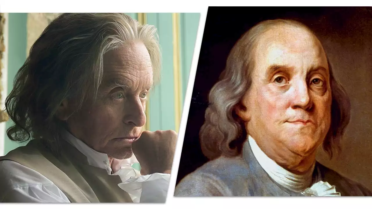 Michael Douglas Is Unrecognizable as Benjamin Franklin in New Series