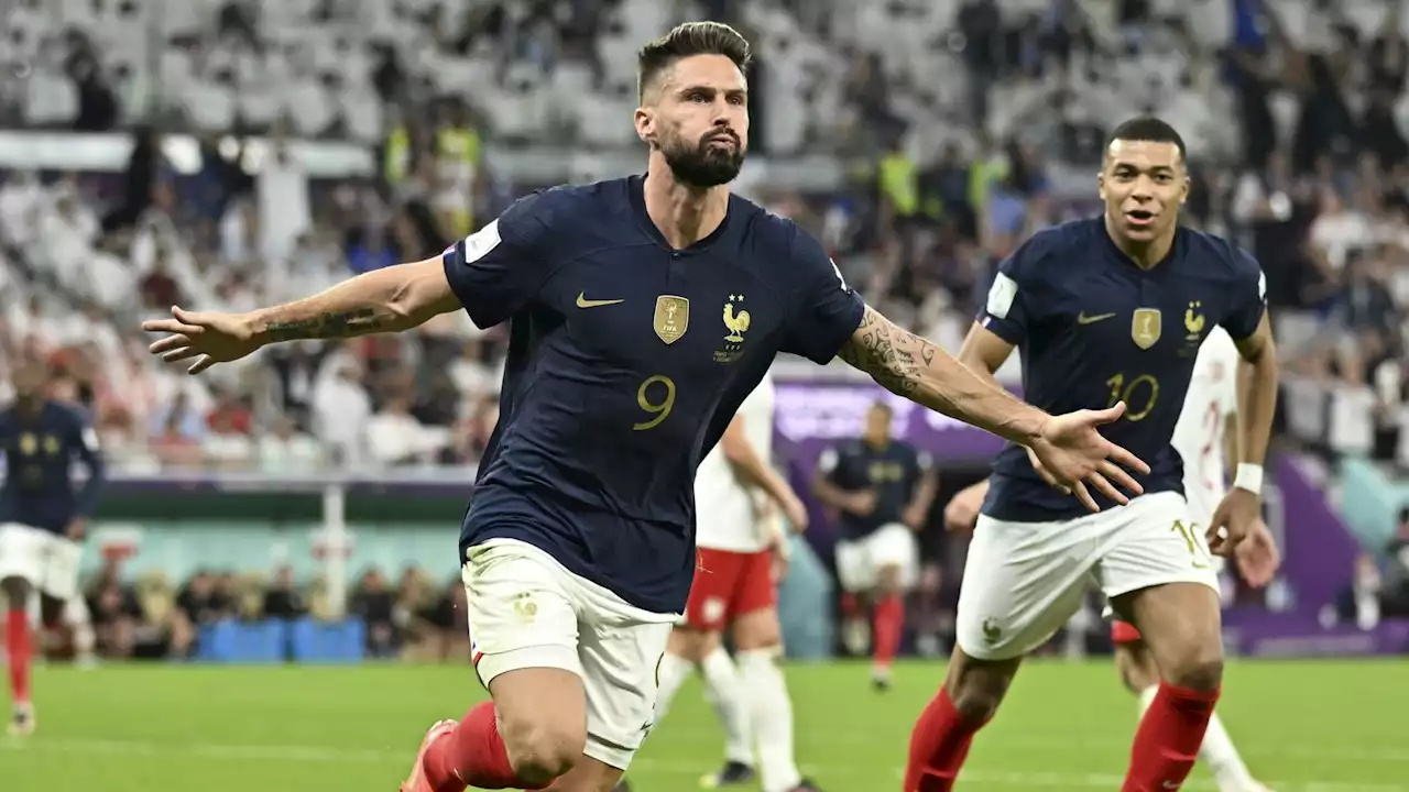 France 3-1 Poland: Mbappe on fire *gulp* and Giroud becomes leading scorer as Les Bleus advance