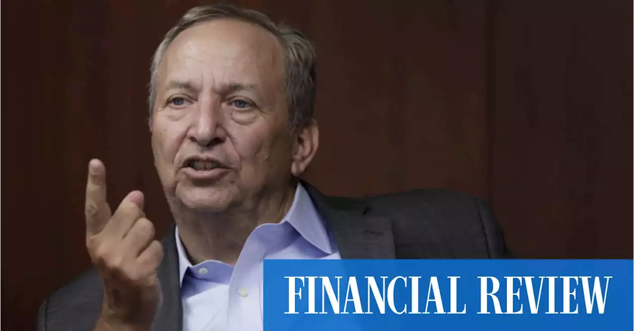 Larry Summers says markets are wrong on US rates