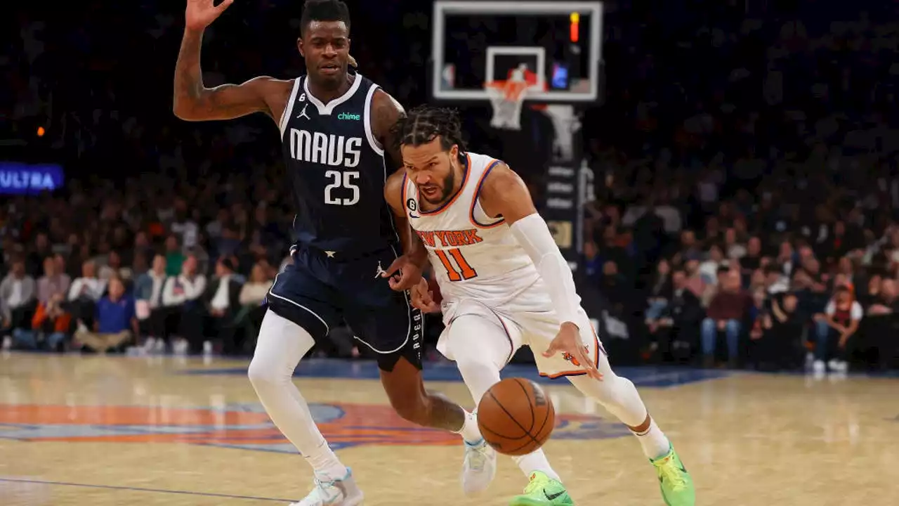 Mavs rain threes in 121-100 win against Brunson, Knicks