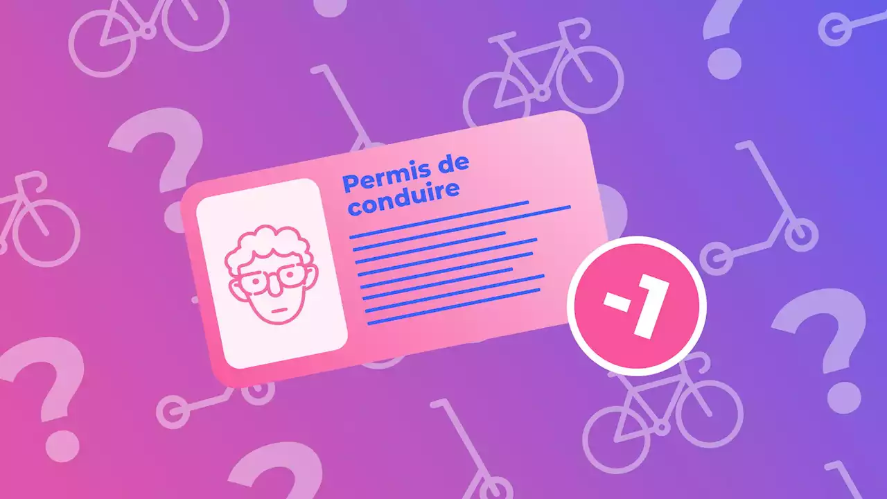 Peut-on perdre des points de son permis en vélo et trottinette électrique ?