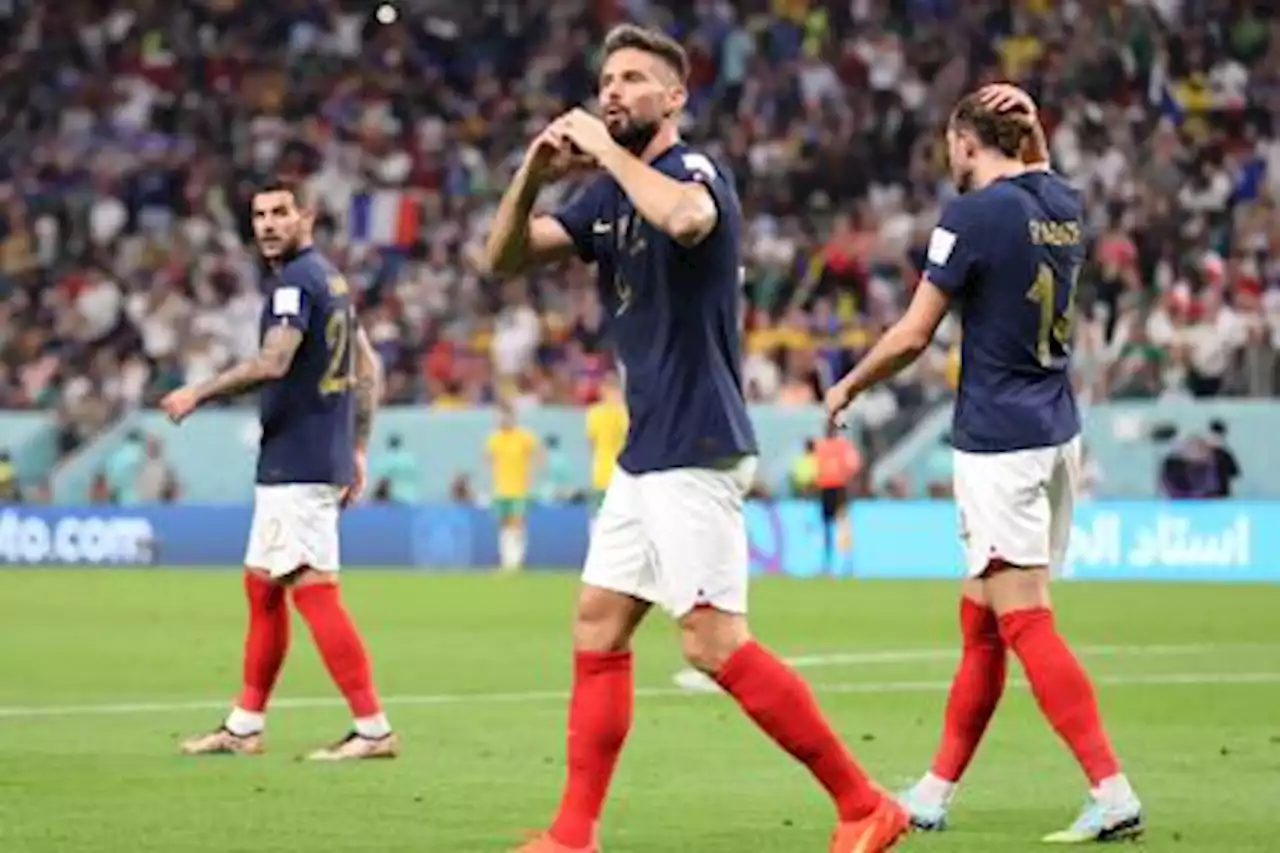 Giroud se sigue poniendo al día: vea su gol en Francia vs Polonia