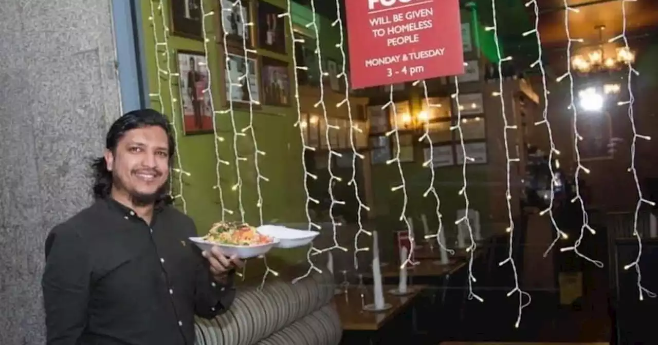 Glasgow restaurant owner to give away food and gifts for the homeless on Christmas Day