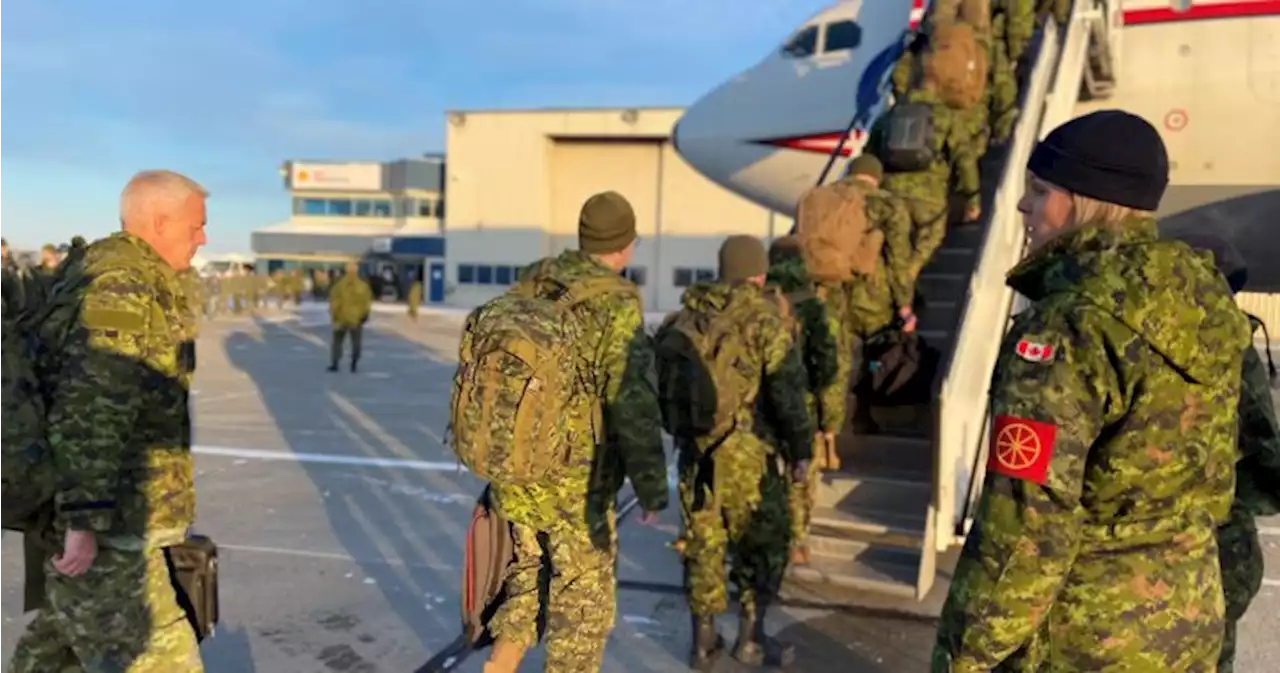 Canadian Armed Forces soldiers from Edmonton deployed to Latvia in defence mission - Edmonton | Globalnews.ca