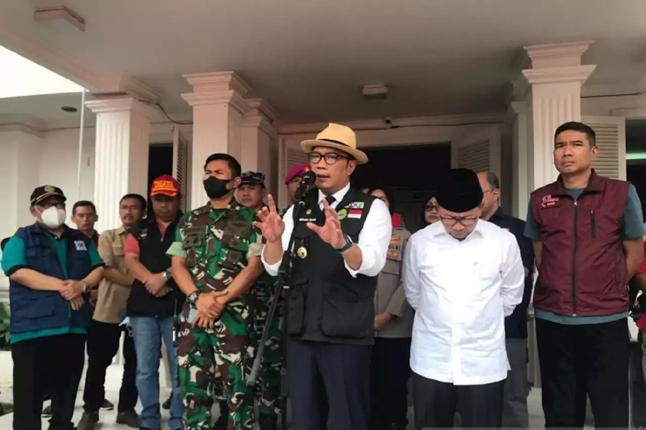 Gempa Magnitudo 6,4 Gunjang Garut, Ridwan Kamil Minta Masyarakat Hati-Hati