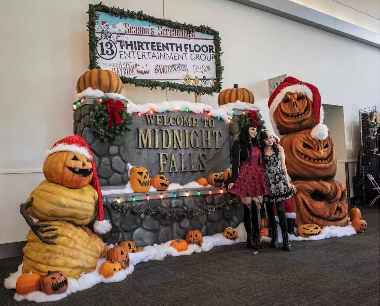 Mischievous elves and Krampus run wild at Season’s Screamings in Pasadena