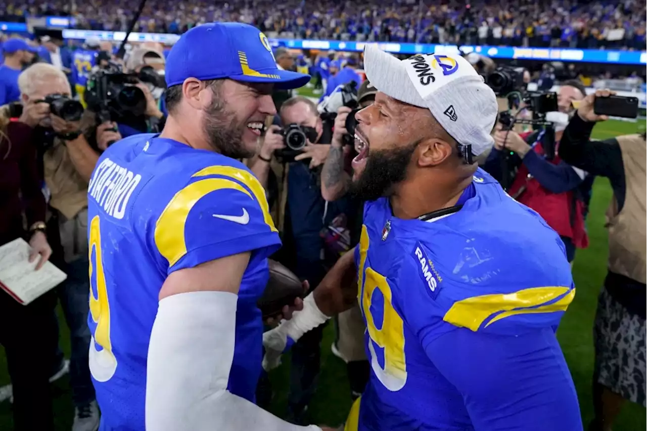 Rams to get a glimpse of life without Matthew Stafford, Aaron Donald