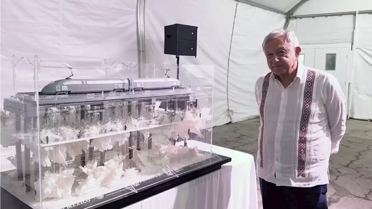 “Aunque parezca increíble”, Tren Maya se inaugura en 2023: AMLO