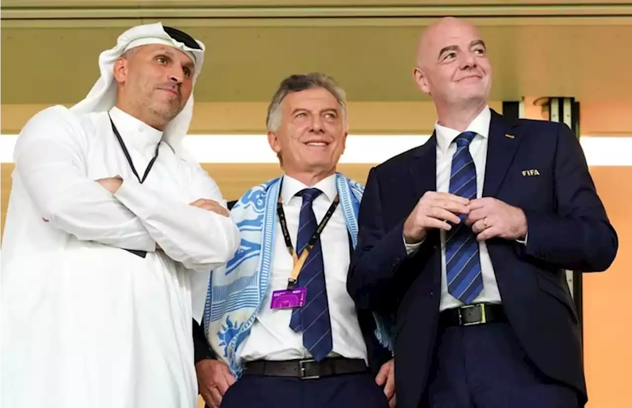 Mauricio Macri se mueve como un jefe de Estado en el Mundial Qatar 2022