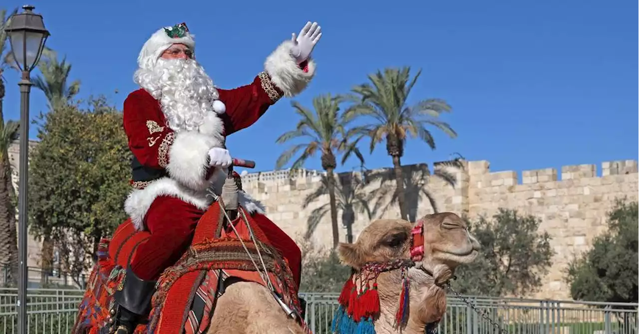 A Jérusalem, plusieurs Eglises mais un seul Père Noël