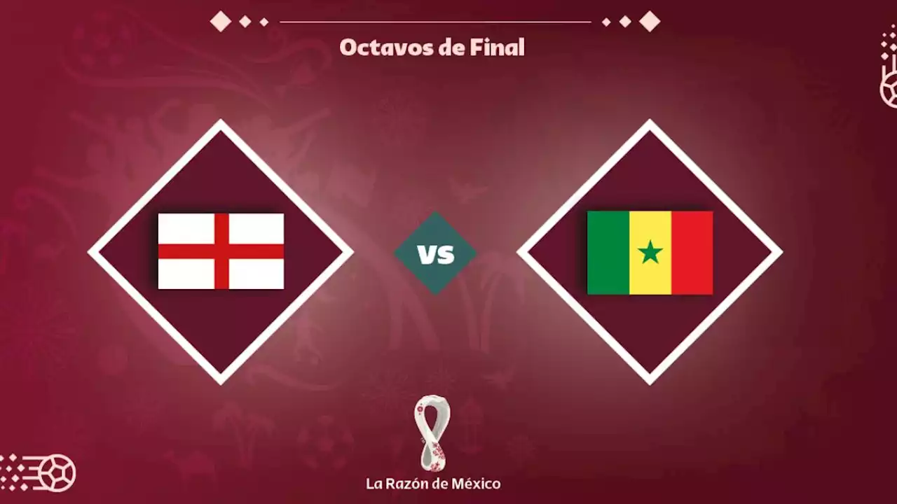 Inglaterra vs Senegal: Hora, cuándo y dónde ver EN VIVO, Copa del Mundo Qatar 2022