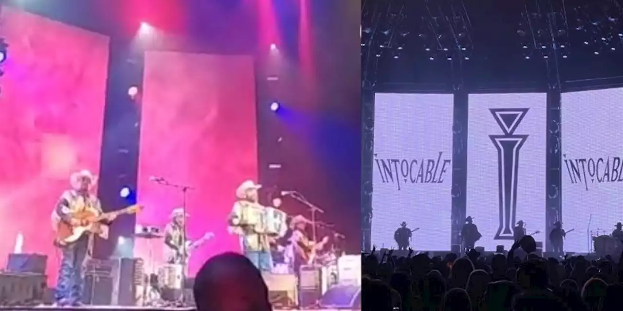 Intocable cancela concierto en Monterrey 30 minutos después de iniciar y los abuchean (VIDEO)