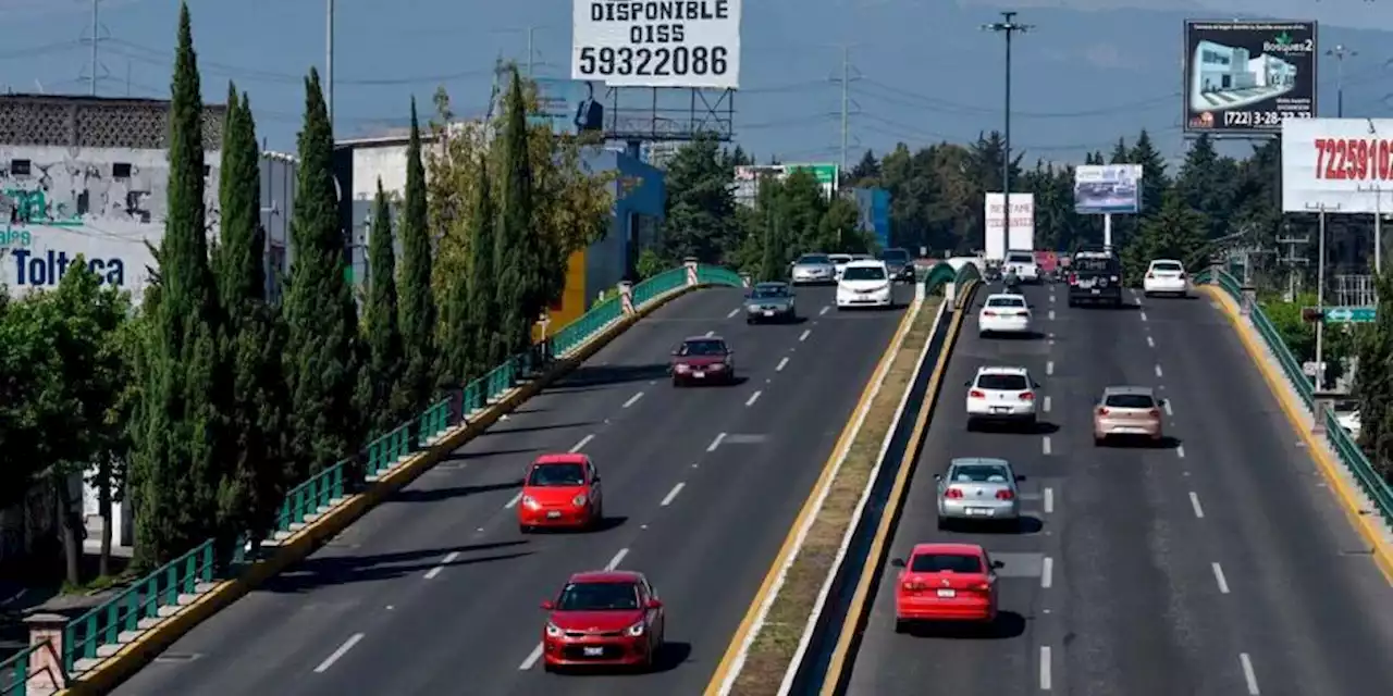 Estos son los autos que no pueden transitar del 5 al 10 de diciembre en el Edomex