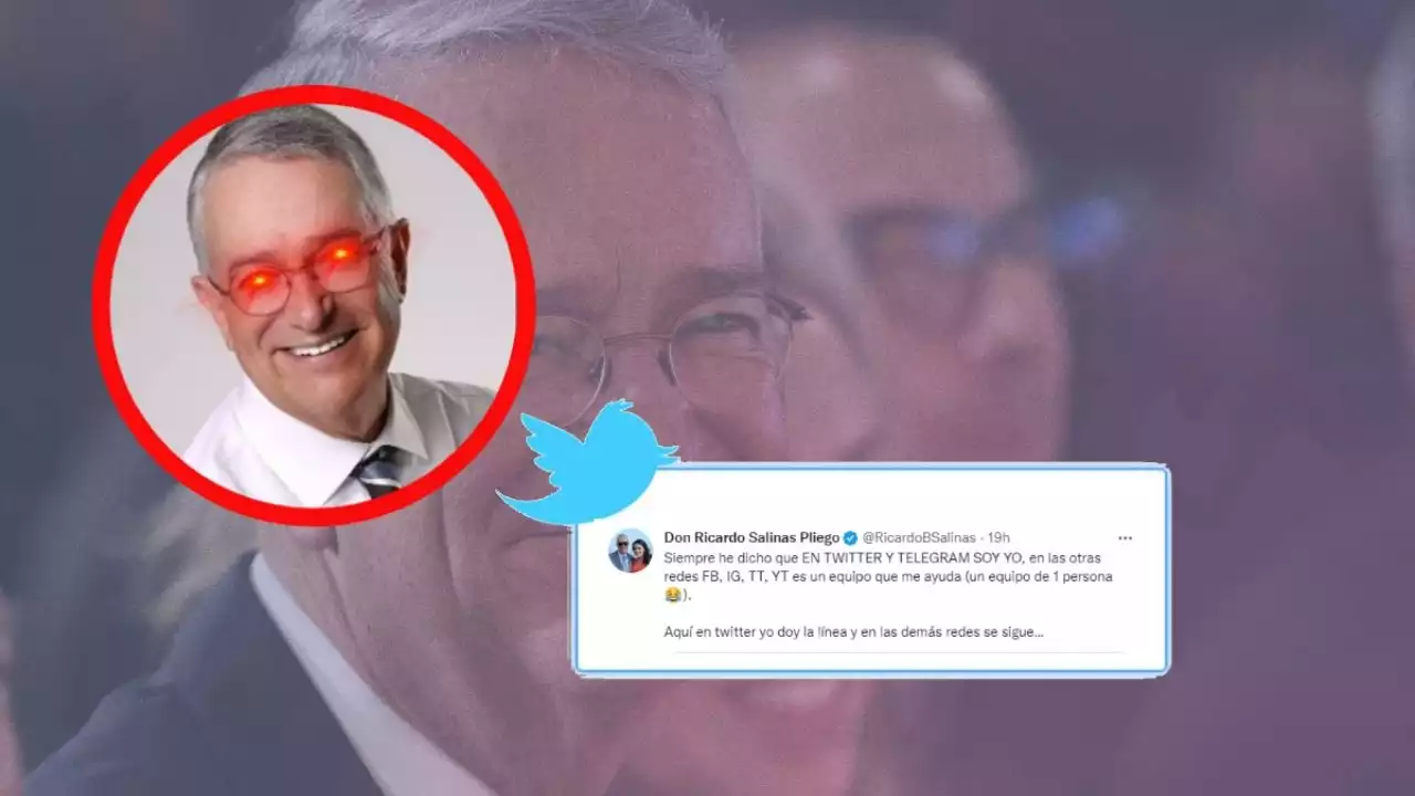 Ricardo Salinas Pliego reveló quién está detrás de sus respuestas en Twitter