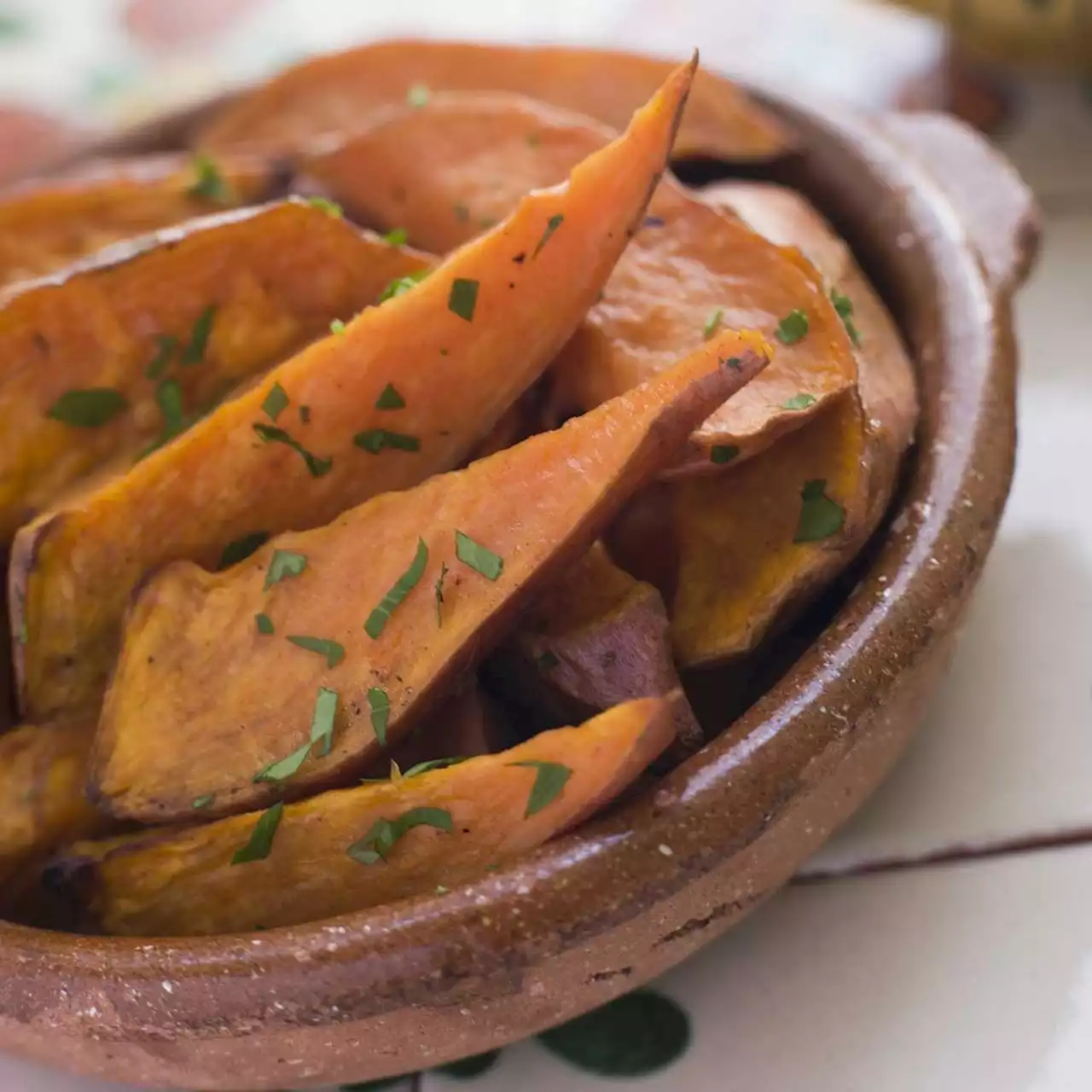 Frites de rutabaga et patates douces