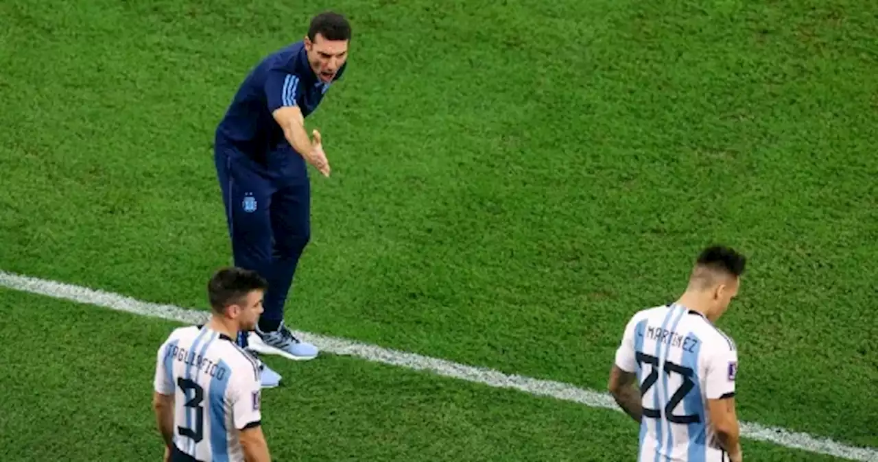 Scaloni a muerte con Lautaro: 'Ya vendrán los goles'