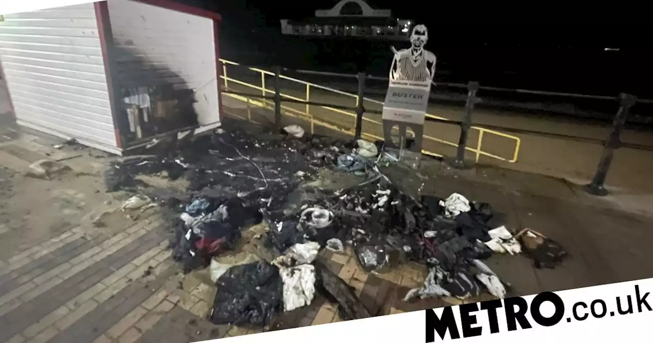 Homeless man's tent set on fire as he slept destroying 'his everything'