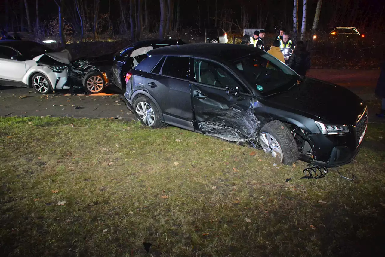 Hamburg: Mehrere Autos gerammt – BMW hinterlässt Trümmerfeld