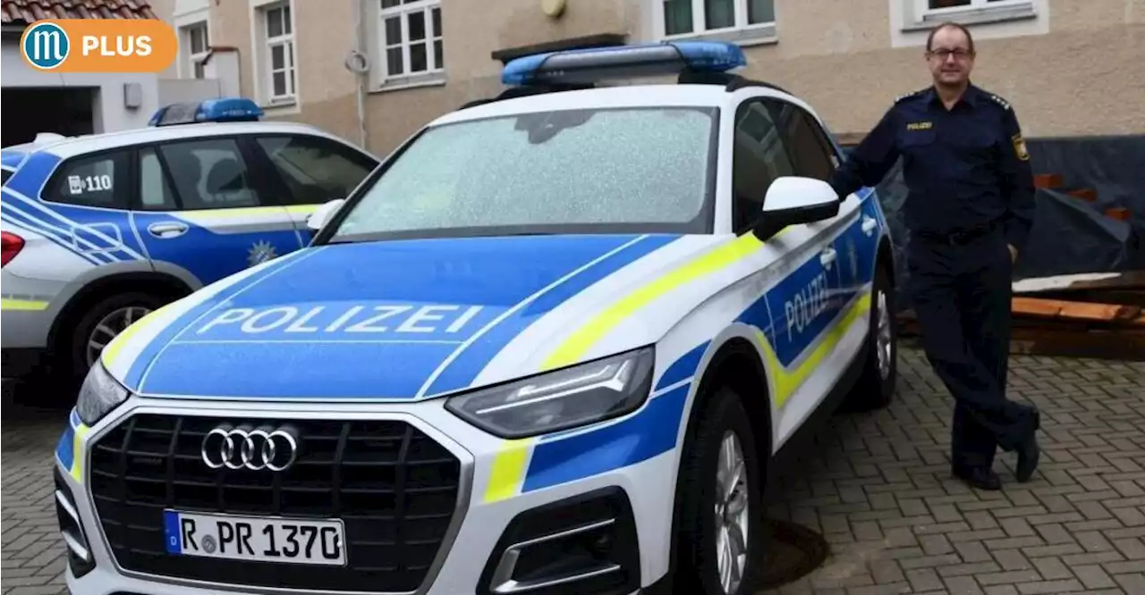 Ein ungewohnter Neuzugang bei der Polizei Neunburg