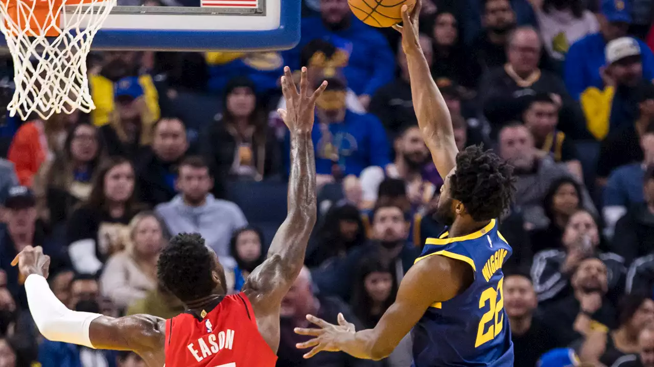 Warriors Observations: Andrew Wiggins' Eruption Propels Win Over Rockets