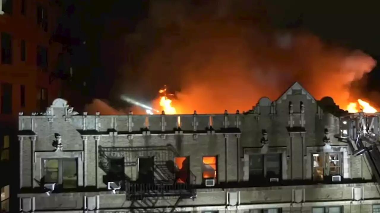 More Than 100 People Displaced by 5-Alarm Upper Manhattan Inferno