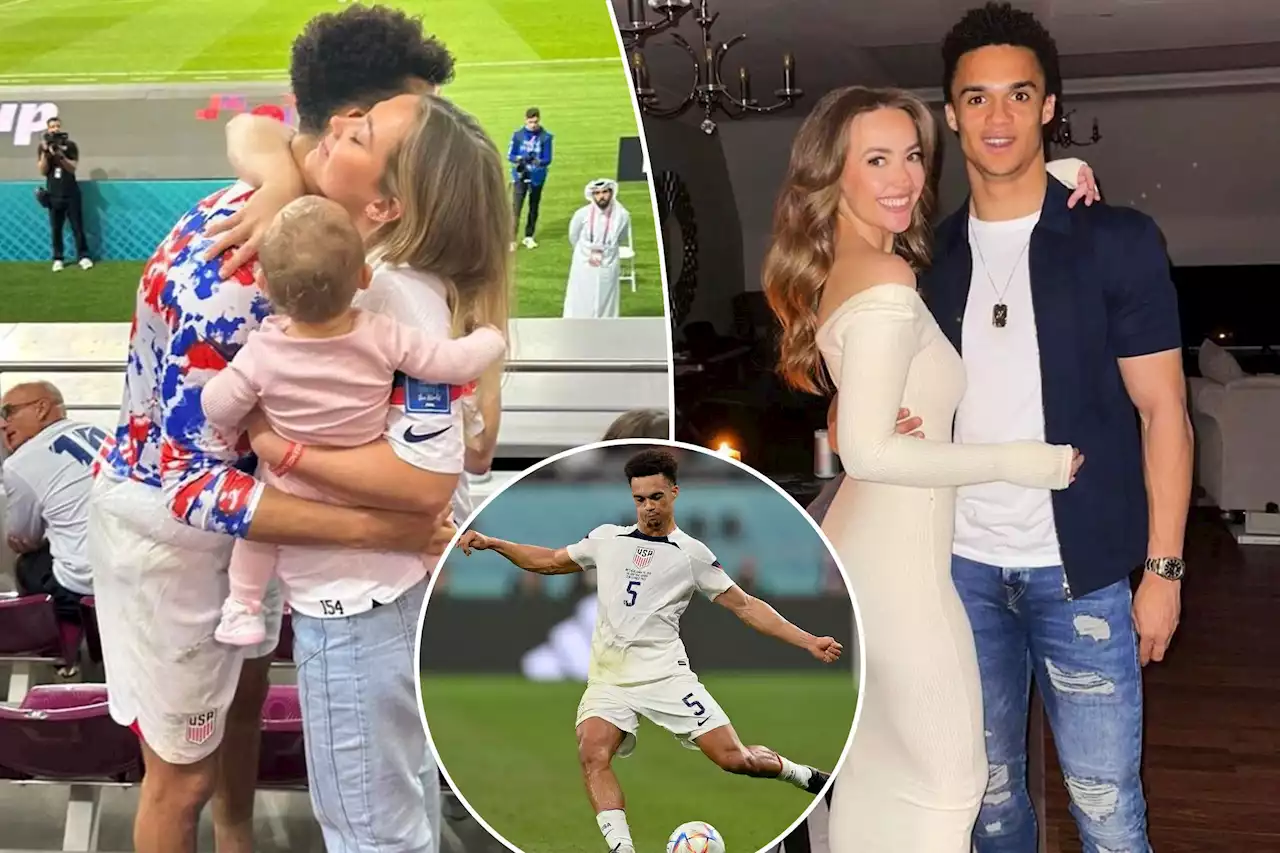 Antonee Robinson’s fiancée, Darcy Myers, pens tribute to USMNT star after World Cup heartbreaker