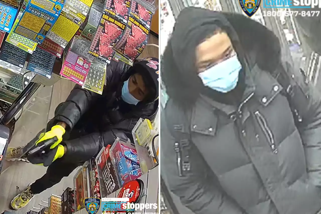 Armed robbers make off with $10,000 from NYC smoke shop