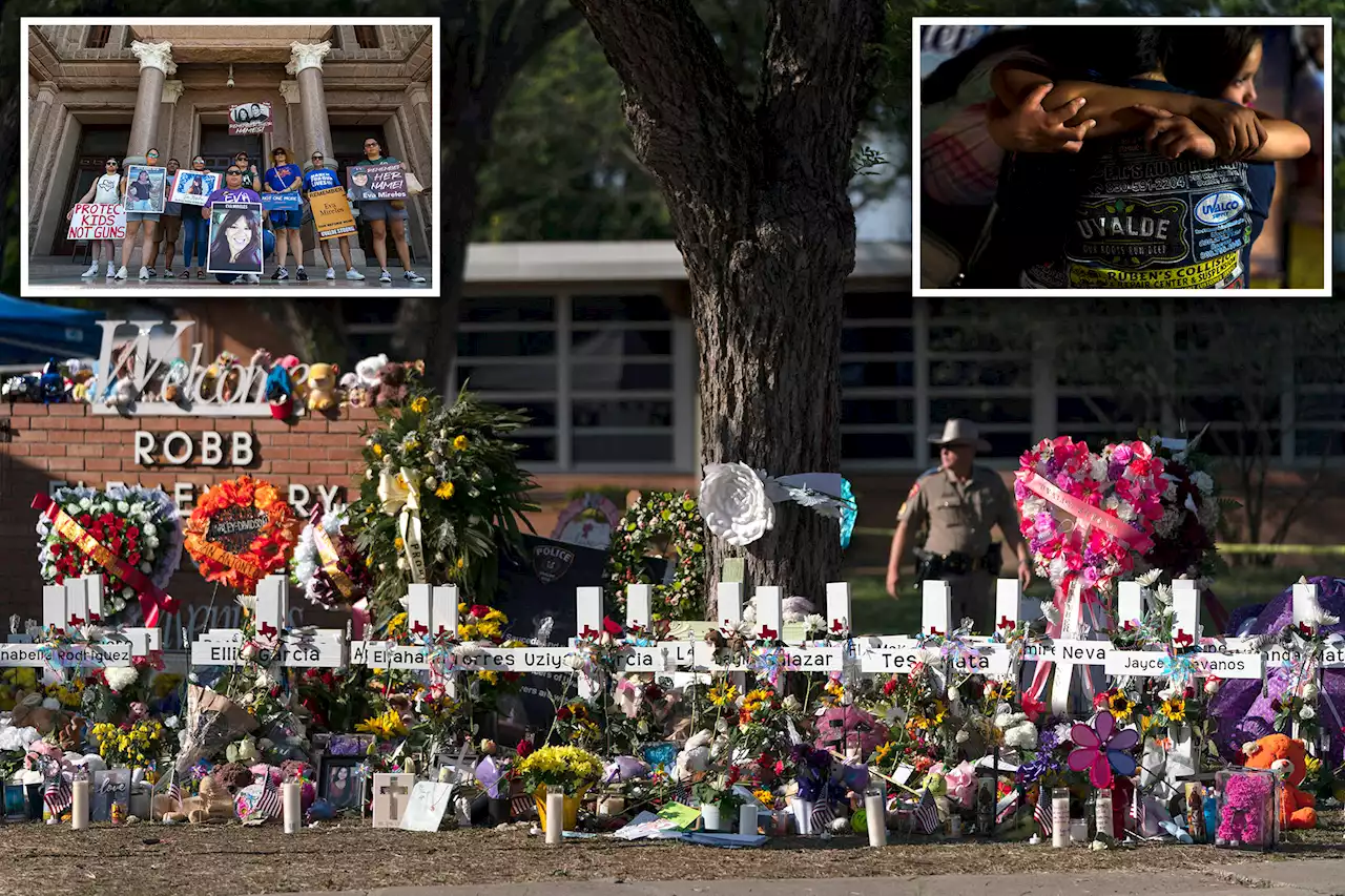 Uvalde massacre victims launch $27B class action suit against police, school