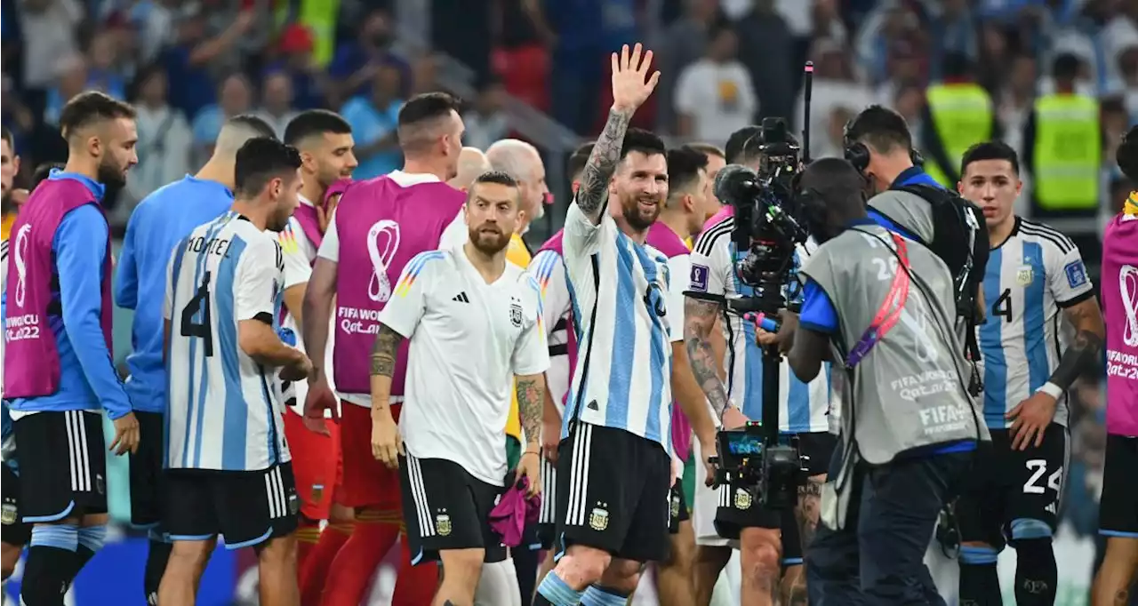 Argentine : la célébration dingue de Messi et sa bande après la qualification