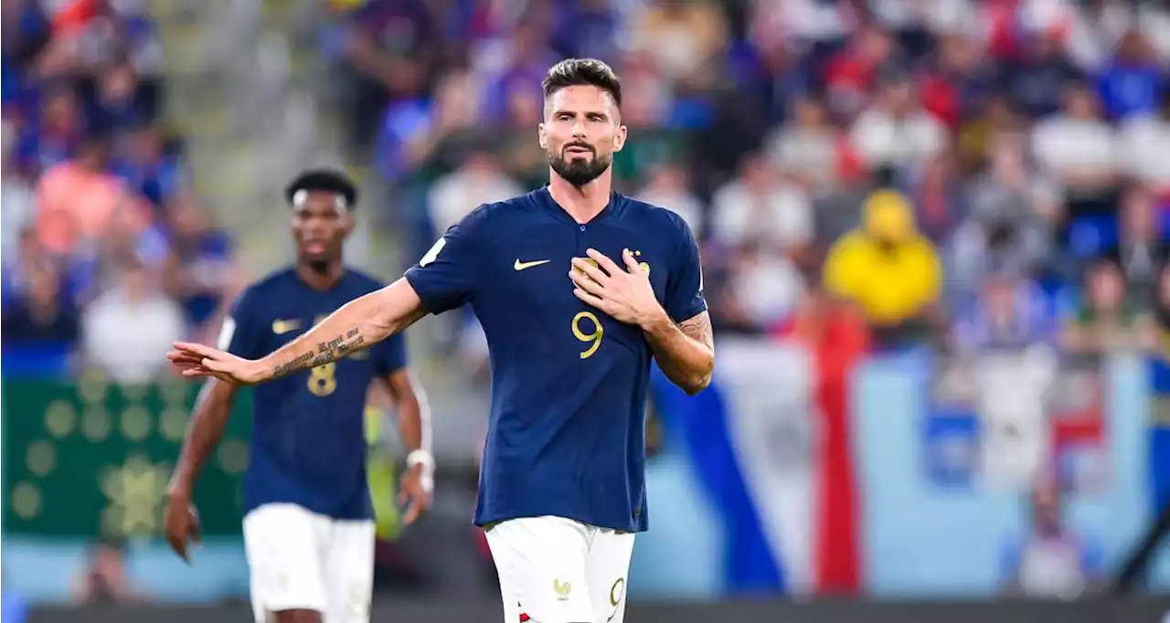 France - Pologne : Giroud profite du record et met en avant la solidarité de l'équipe