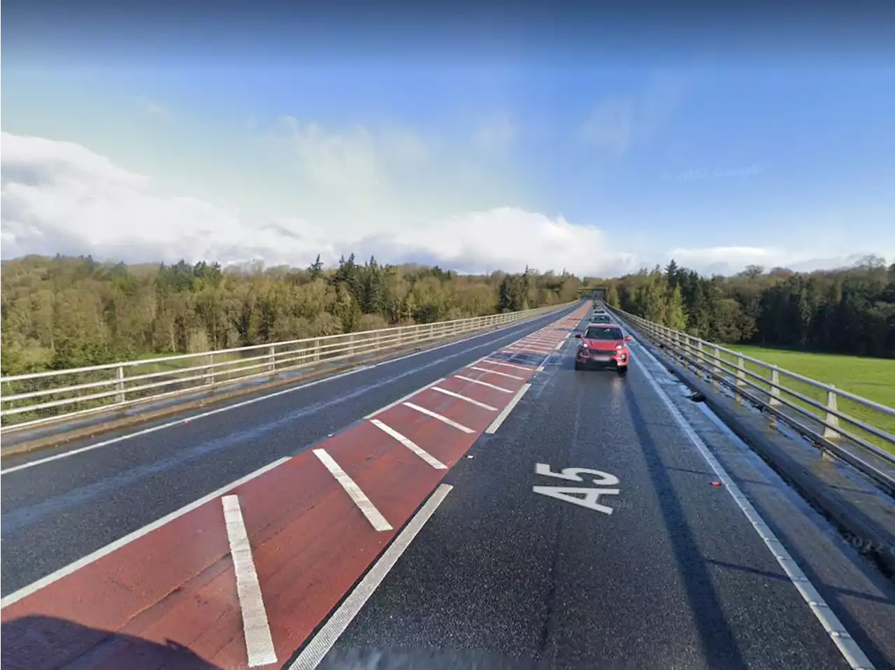 Murder arrest after 49-year-old man killed in crash on A5