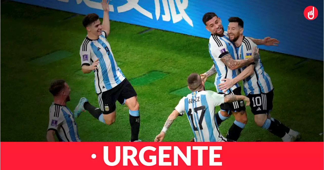 Argentina avanza a cuartos del Mundial al ganar 2-1 a Australia con Messi protagónico