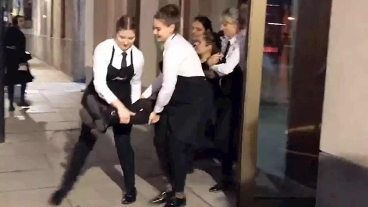 Salt Bae's upmarket London steak restaurant descended on by activists