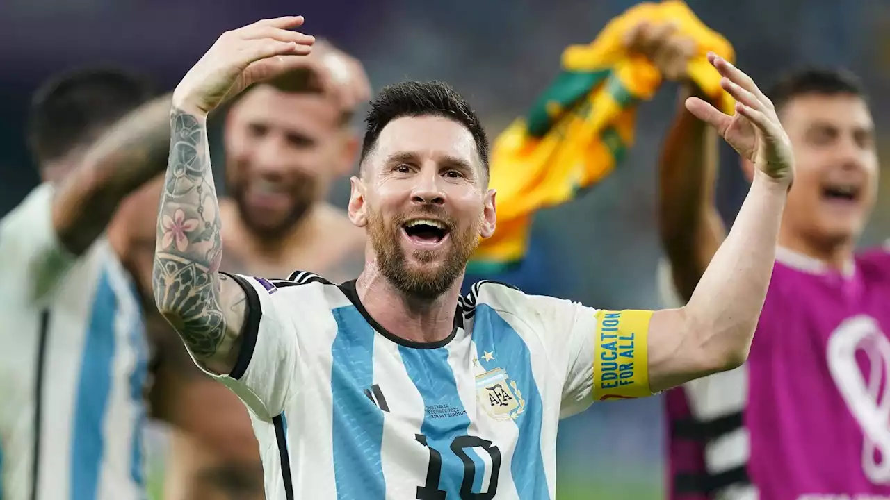 World Cup: Lionel Messi marks 1,000th game with a goal as Argentina beat Australia in last-16